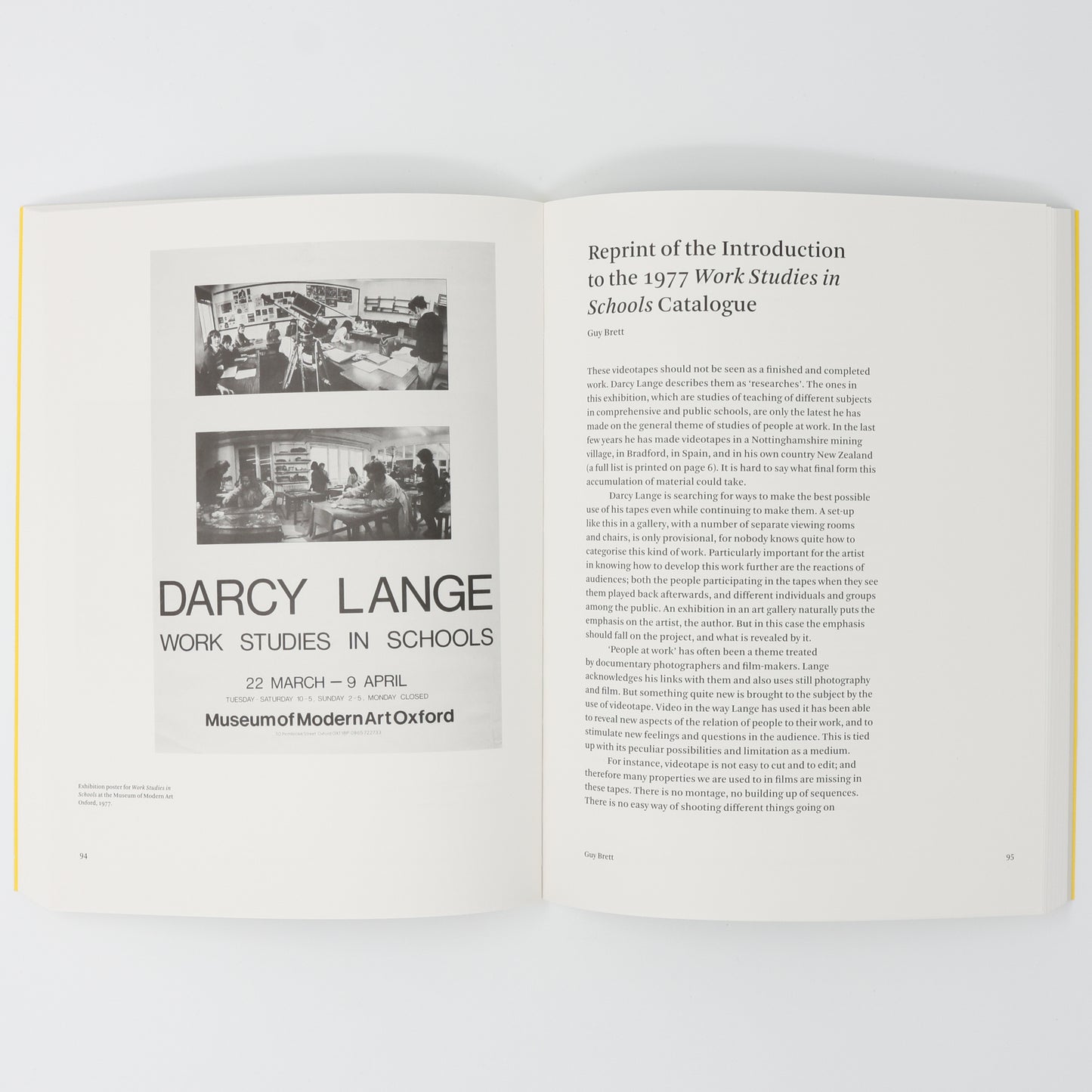 Darcy Lange: Study of an Artist at Work