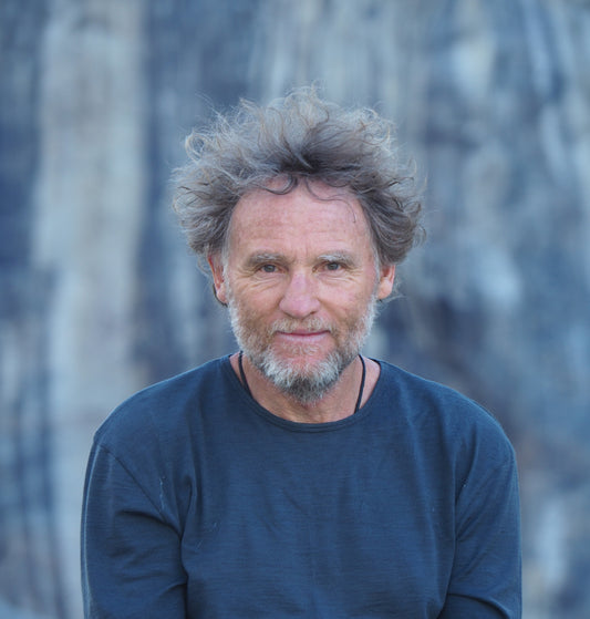 Artist and designer David Trubridge portrait photo